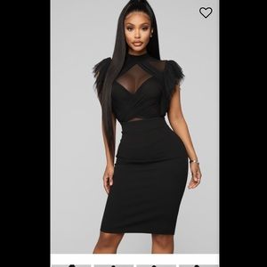 ❗️SALE❗️Fashion Nova HOT mesh dress!!!